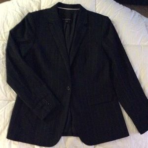 Banana Republic Navy pinstripe blazer